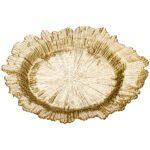 Farfurie suport Gold Leaf