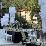 Suport lebadă & candelabru 3 m